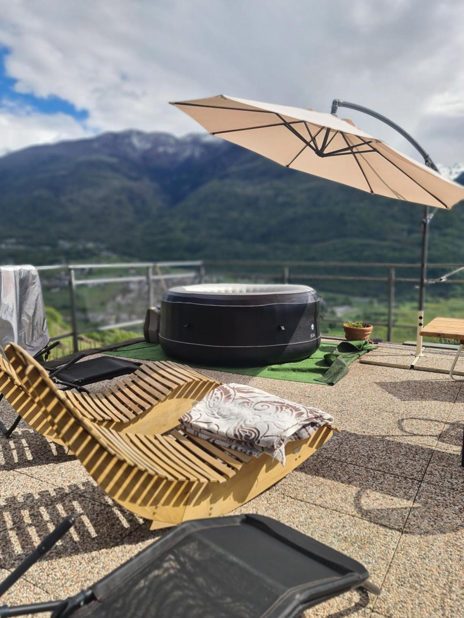 Casa Vacanze La Ca Del Cunfec Sondrio Exteriör bild